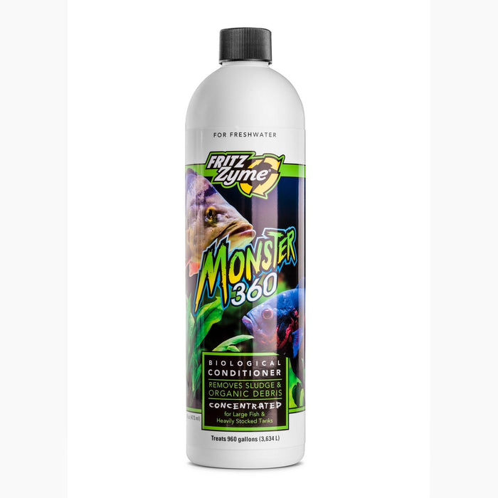 FritzZyme Monster 360 Biological Aquarium Cleaner FW - 32oz