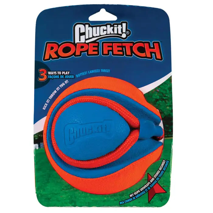 Chuckit! Rope Fetch Orange, 1ea/22.5 in, One Size