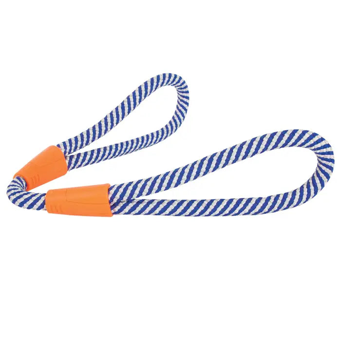 Chuckit! Mountain Rope Tug Dog Toy Blue/Orange, 1ea/SM