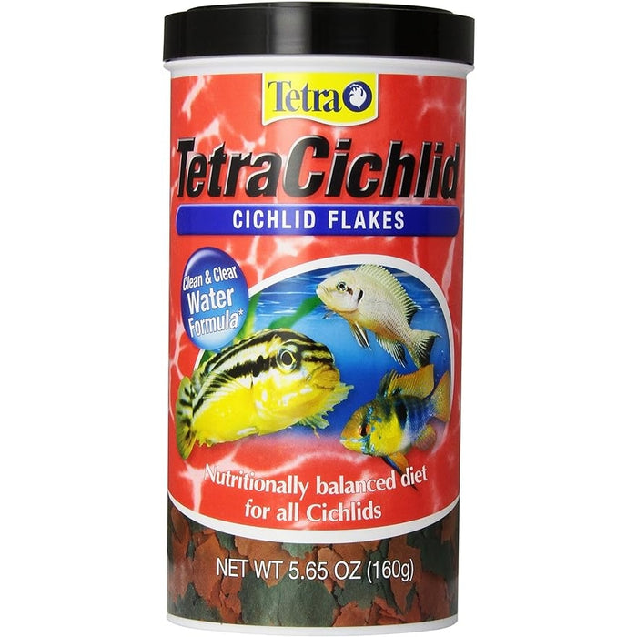 TetraCichlid Flakes 5.65 oz, 1 L Tetra