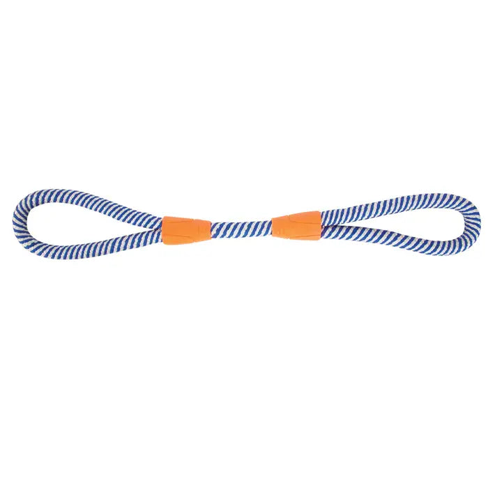 Chuckit! Mountain Rope Tug Dog Toy Blue/Orange, 1ea/SM