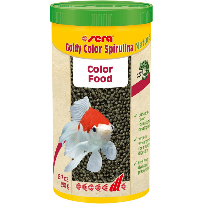 Goldy Color Spirulina Pellets 100ml Sera