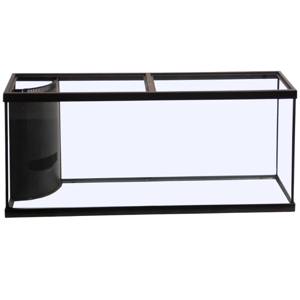 Corner-Flo 065G Aquarium (1 overflow), 36" x 18" x 24" (Black) Marineland