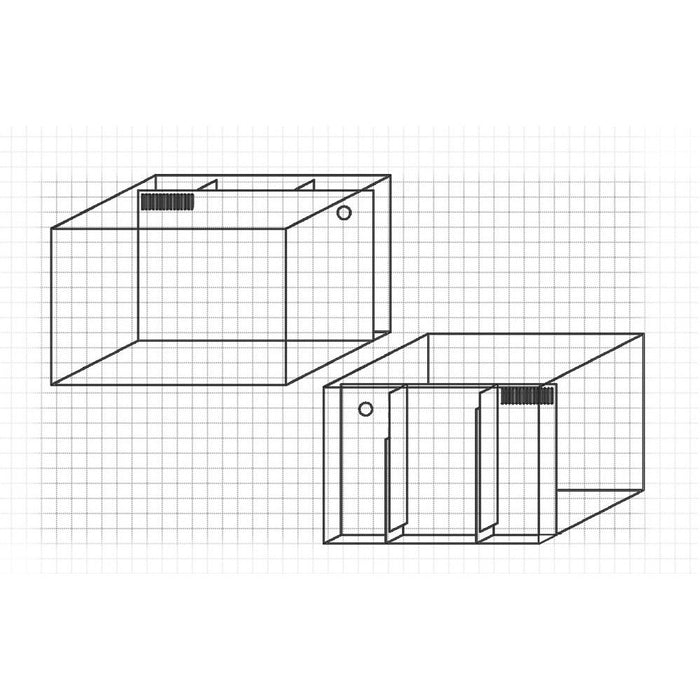 AIO Aquarium - 7.1G Cube Tideline