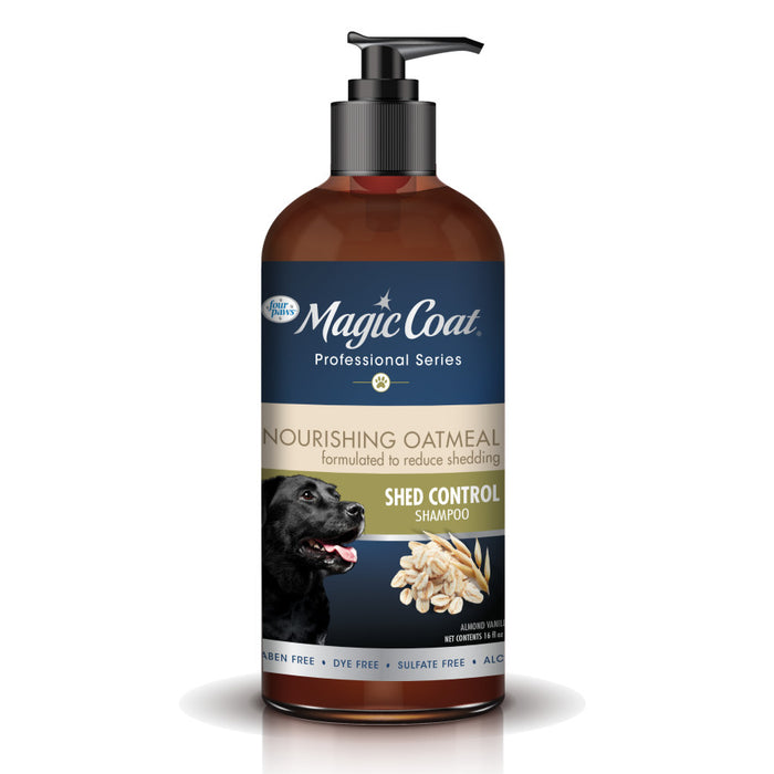 Four Paws Magic Coat Professional Series Nourishing Oatmeal De-Shedding Dog Shampoo De-Shedding, 1ea/16 Fl. Oz.