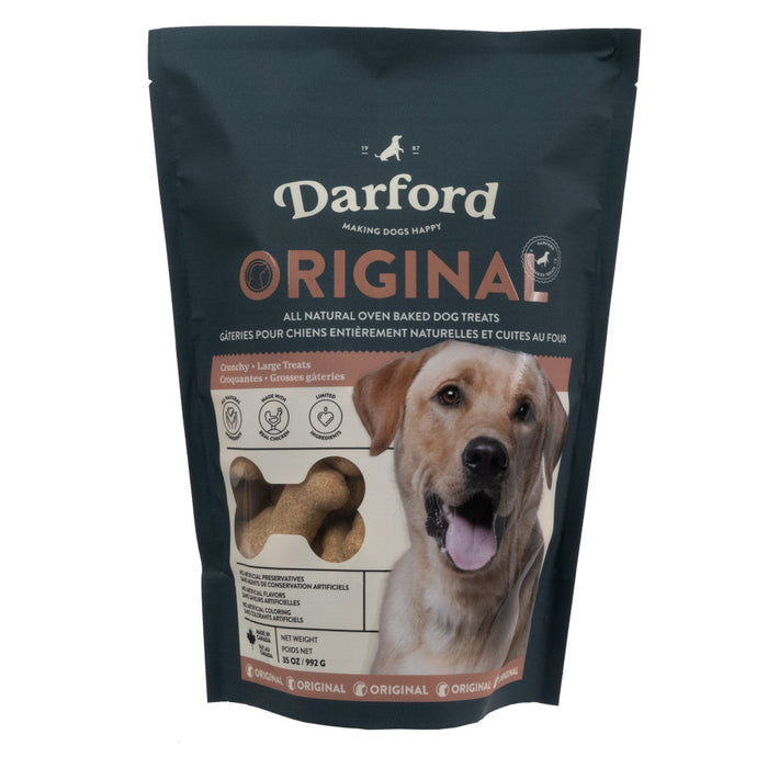 Darford Original Oven-Baked Crunchy Bones Dog Treats 1ea/35 oz, LG