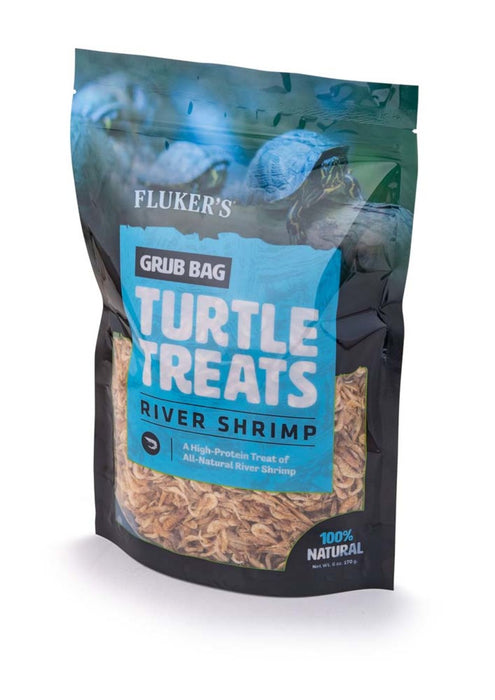 Fluker's Grub Bag Turtle Treat Rivershrimp Dry Food 1ea/6 oz