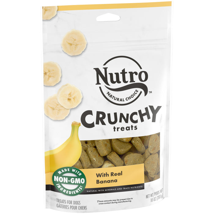 Nutro Products Crunchy Dog Treats Banana, 1ea/10 oz