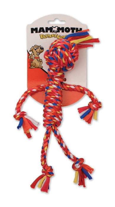 Mammoth Pet Products Cloth Dog Toy Rope Man Assorted, 1ea/SM