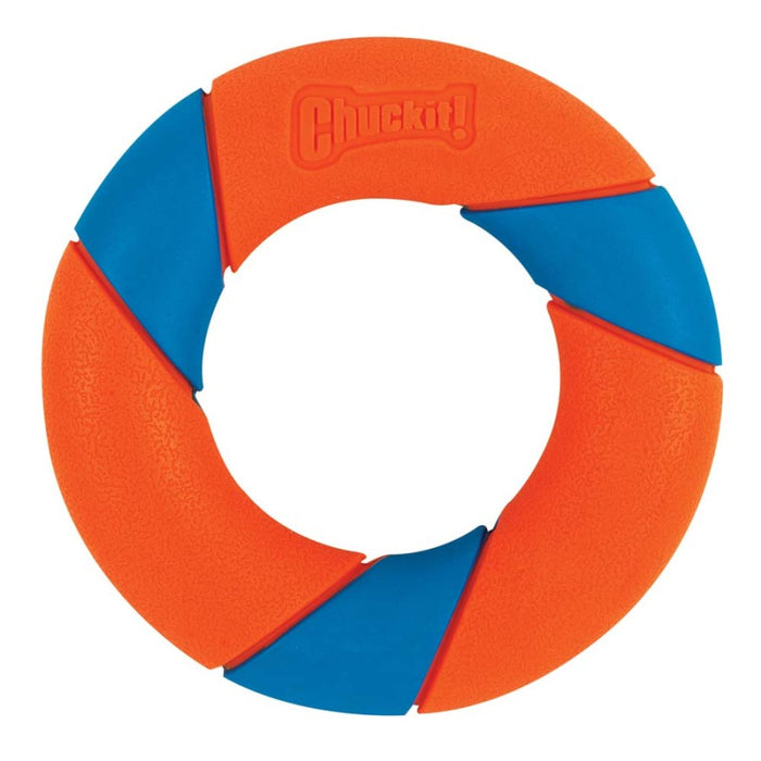 Chuckit! Ultra Ring Dog Toy Blue, Orange, 1ea/One Size