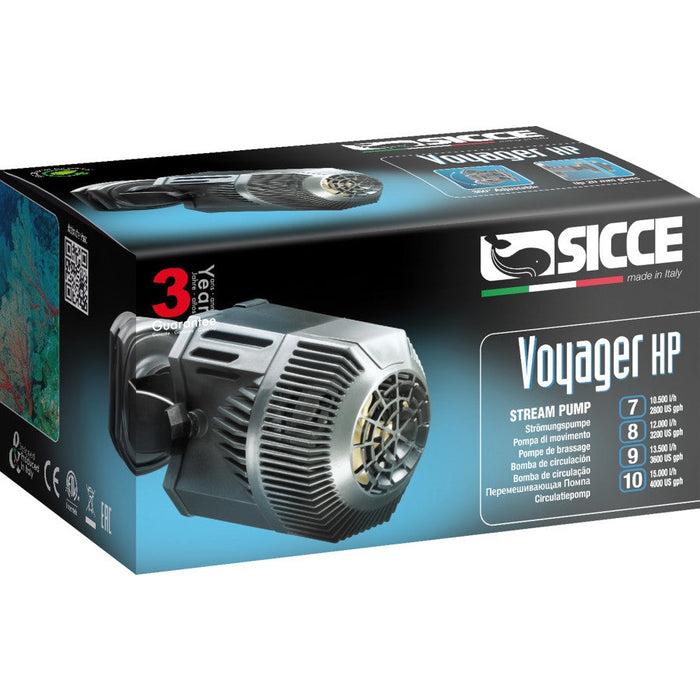 Sicce VOYAGER HP (High Pressure) 9 Stream Pump - 3600 GPH 1ea