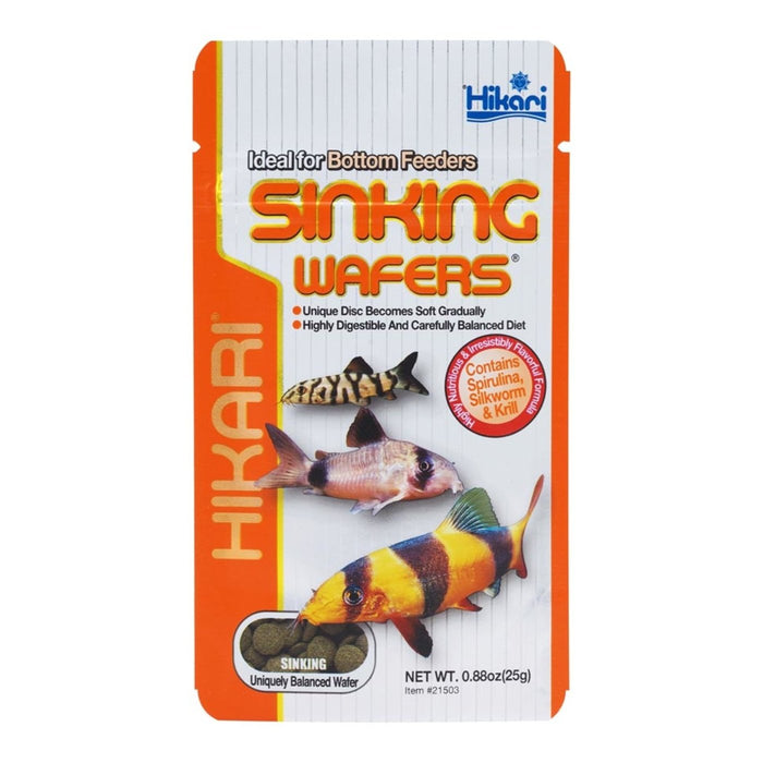 Hikari USA Sinking Wafers Rapidly Sinking Wafer Fish Food 1ea/0.88 oz