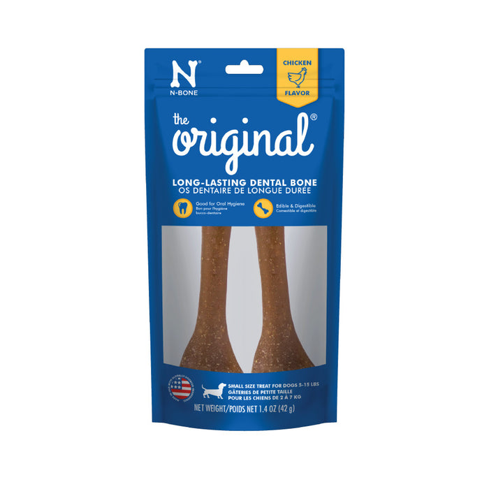 N-Bone The Original Long-Lasting Dental Bone Chicken, 1ea/1.4 oz, 2 pk, SM