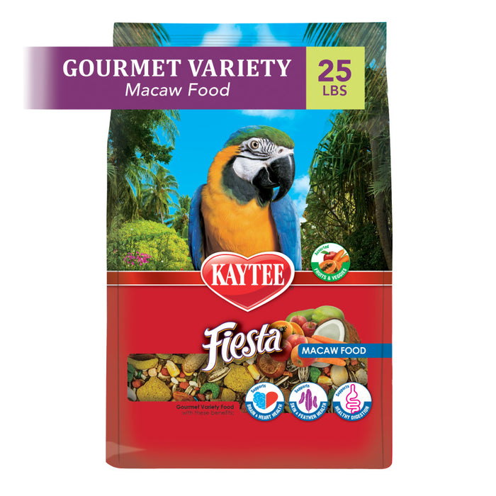 Kaytee Fiesta Macaws Bird Food 1ea/25 lb