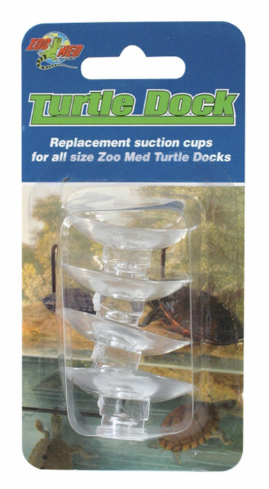 Zoo Med Turtle Dock Suction Cups Clear, 1ea/4 ct