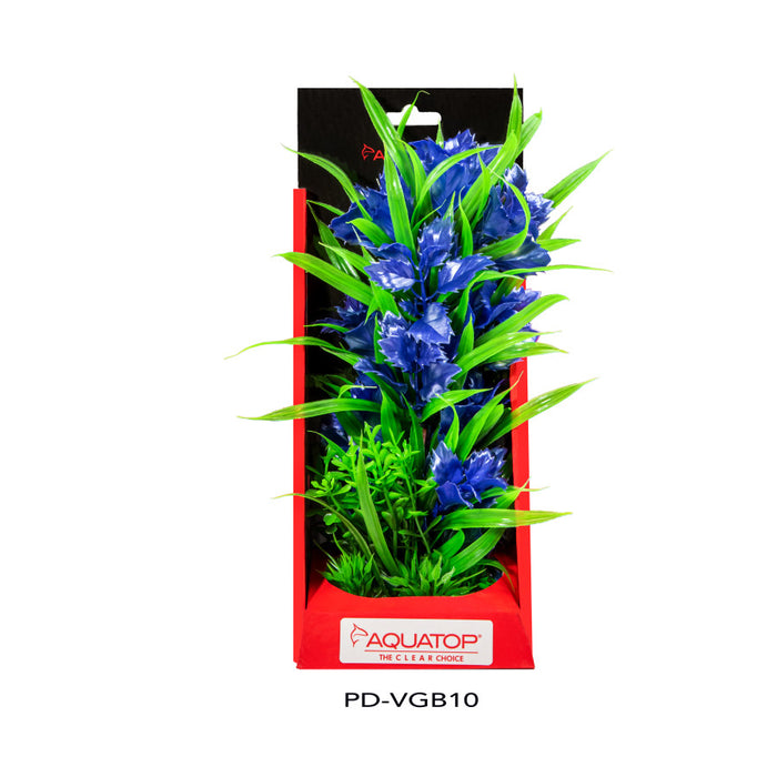 Aquatop Vibrant Garden Plant Blue, 1ea/10 in