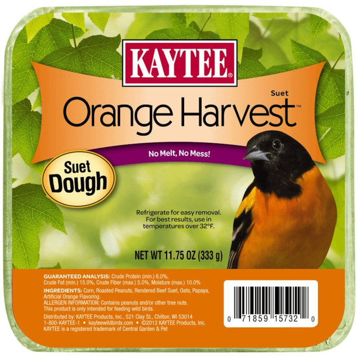 Kaytee Orange Harvest Suet Dough 1ea/11.75 oz