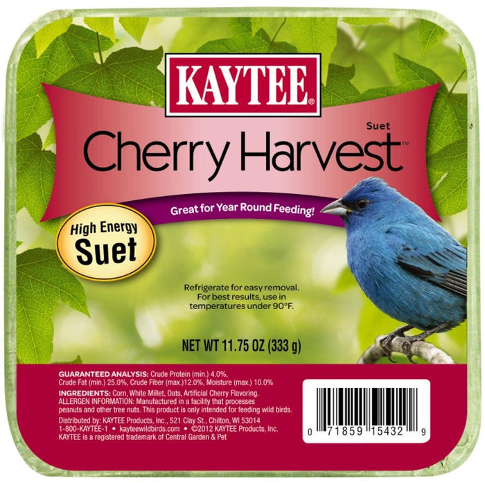 Kaytee Cherry Harvest High Energy Suet 1ea/11.75 oz