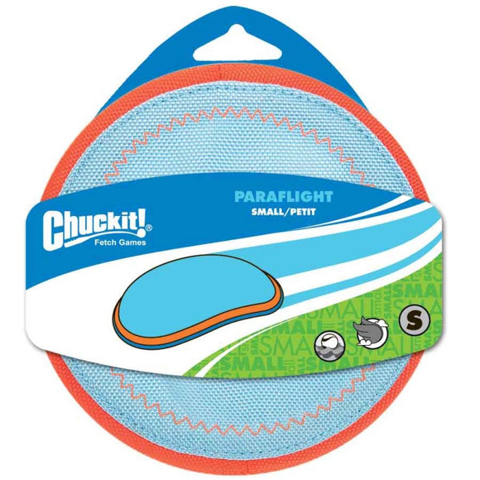 Chuckit! Paraflight Dog Toy Blue/Orange, 1ea/SM