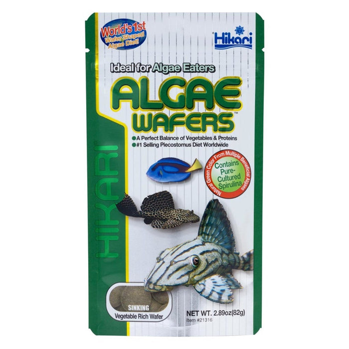 Hikari USA Algae Wafers Rapidly Sinking Wafer Fish Food 1ea/2.89 oz