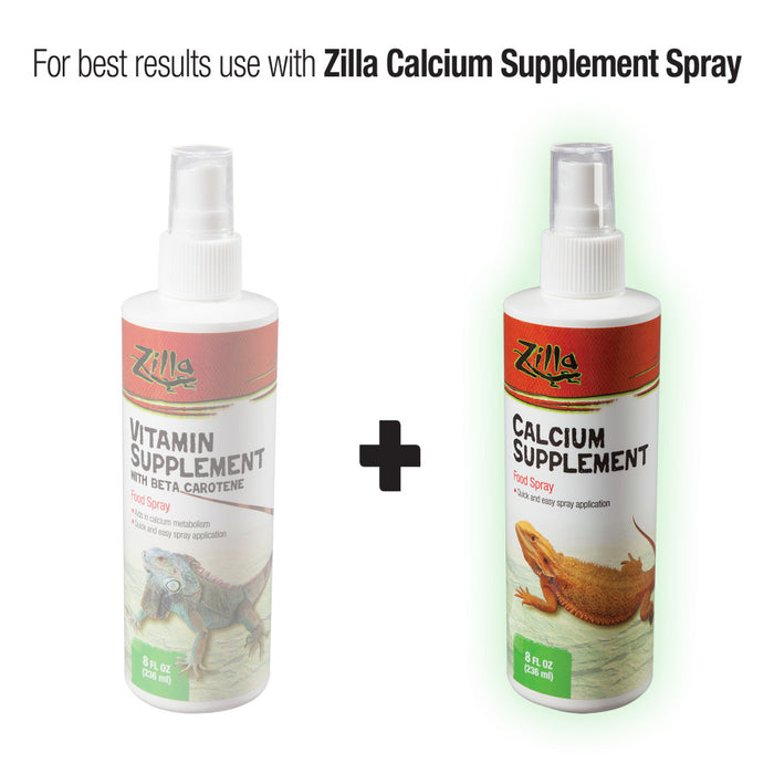 Zilla Vitamin Supplement Food Spray 1ea/8 fl oz