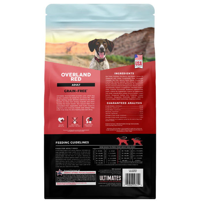 Ultimates Overland Dry Dog Food 1ea/5 lb