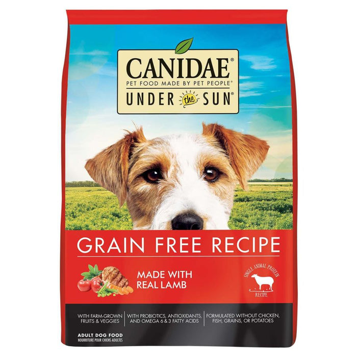 CANIDAE Under The Sun Grain-Free Dry Dog Food Lamb, 1ea/40 lb