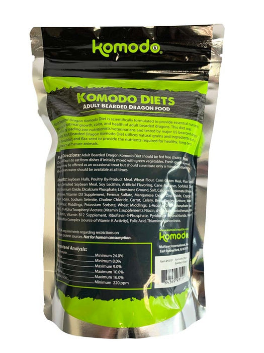 Komodo Bearded Dragon Dry Food 1ea/14 oz