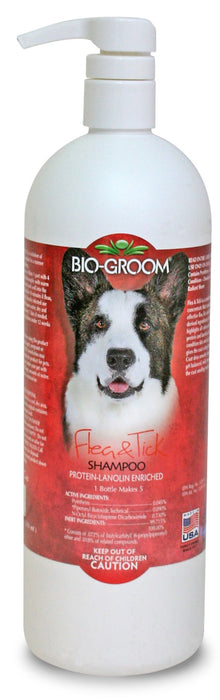 Bio Groom Flea & Tick Shampoo for Dogs 1ea/1 qt