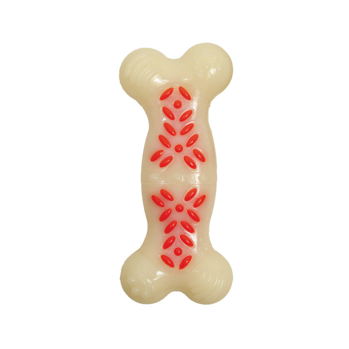 Nylabone Power Chew Action Ridges Chew Toy 1ea/Medium - Up To 35 lb