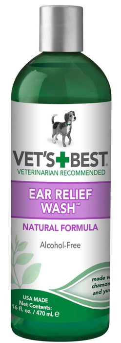 Vet's Best Ear Relief Wash 1ea/16 fl oz