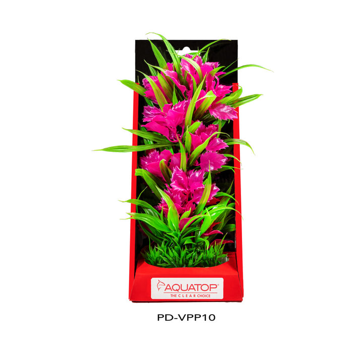 Aquatop Vibrant Passion Plant Pink, 1ea/10 in