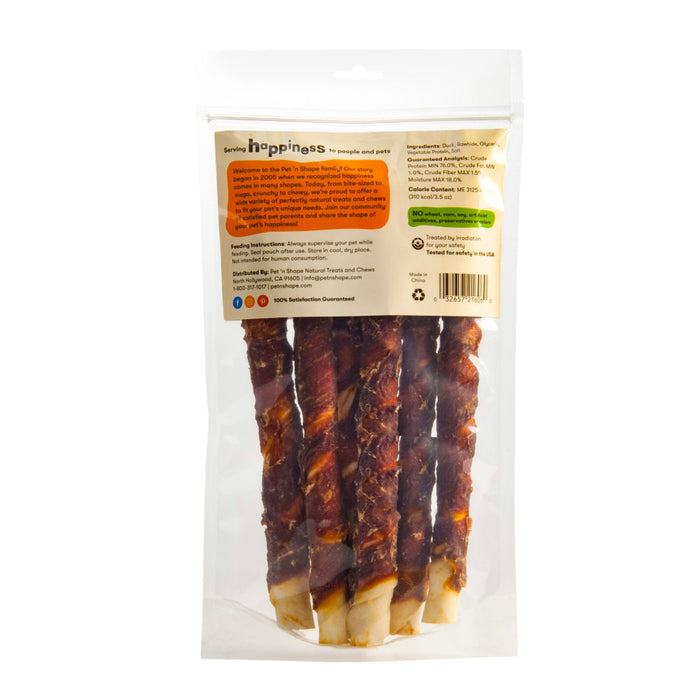 Pet 'N Shape Duck Hide Twists Dog Treats 1ea/15.3 oz, 6 pk List Price $15.00