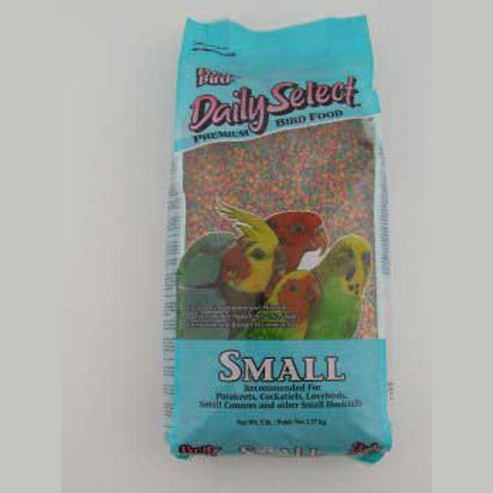 Pretty Bird International Daily Select Food for Small Birds 1ea/5 lb, SM