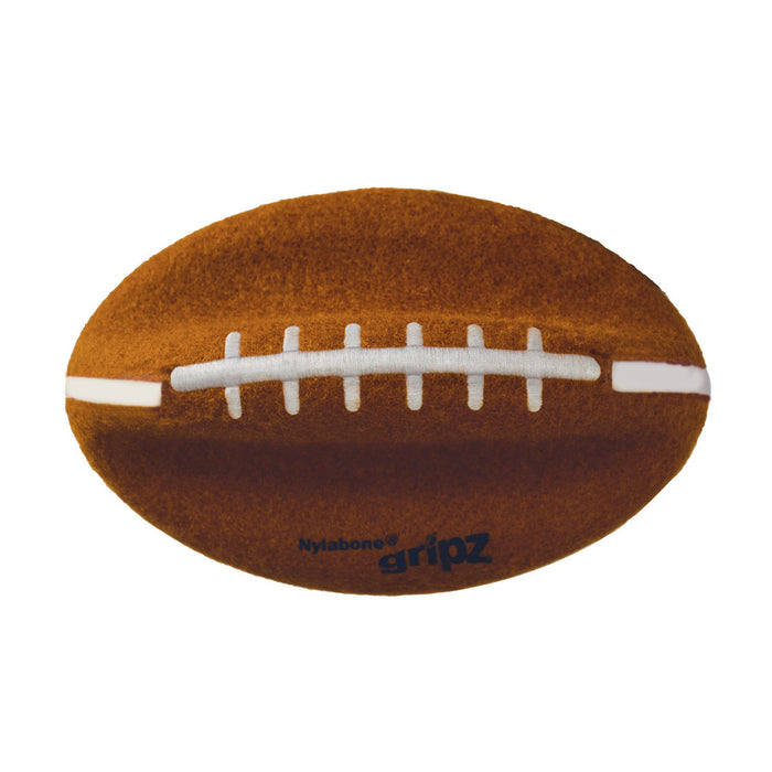 Nylabone Power Play Dog Football Gripz 1ea/Large 8.5 in