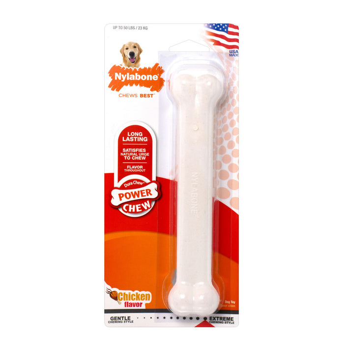 Nylabone Power Chew Durable Dog Toy Chicken, 1ea/Large - Up To 50 lb