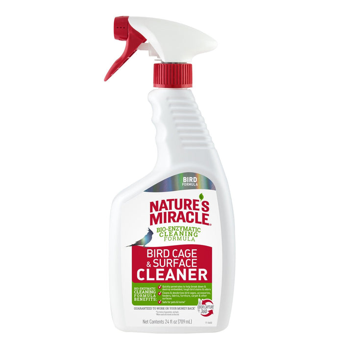 Nature's Miracle Bird Cage & Surface Cleaner w/Trigger 1ea/24 oz