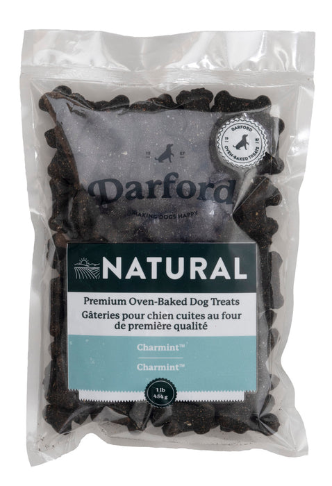 Darford Naturals Oven-Baked Minis Dog Treats Mini, Charmint, 8ea/1 lb