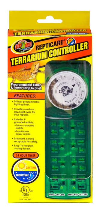 Zoo Med ReptiCare Terrarium Controller Green, 1ea