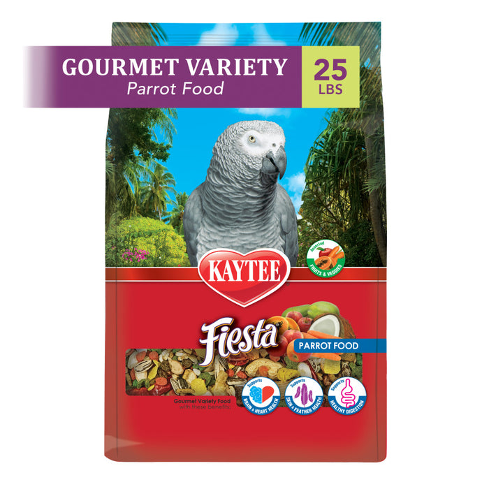 Kaytee Fiesta Parrot Food 1ea/25 lb Bag