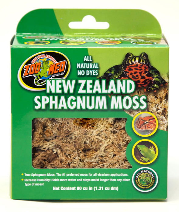Zoo Med New Zealand Sphagnum Moss Brown, 1ea/80 Cu. In