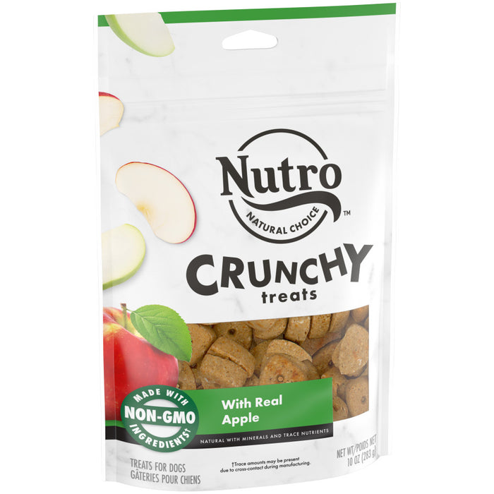 Nutro Products Crunchy Dog Treats Apple, 1ea/10 oz