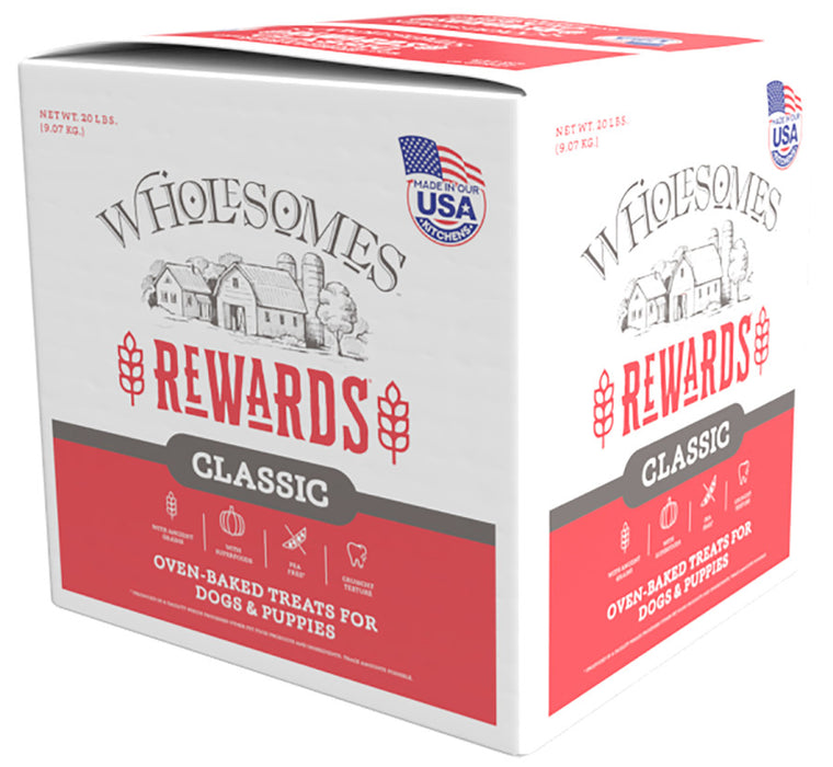 Wholesomes Classic Rewards Dog Treats Original, 1ea/LG, 20 lb