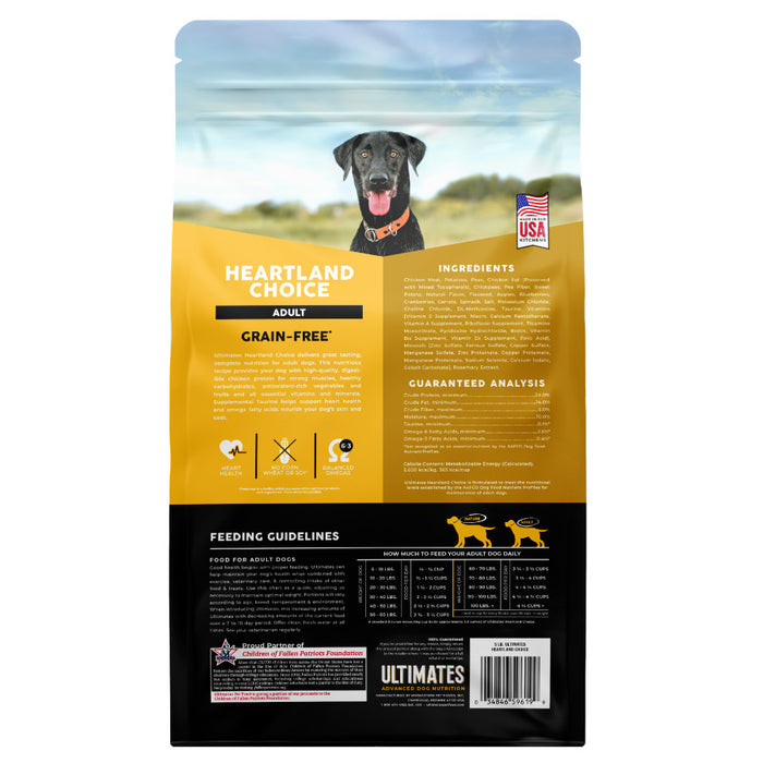 Ultimates Heartland Choice Dry Dog Food 1ea/5 lb