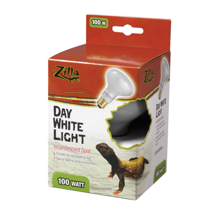 Zilla Incandescent Spot Bulbs Day White, 1ea/100 W