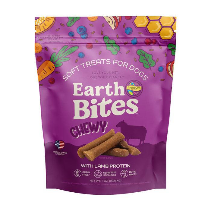 Earthborn Holistic EarthBites Chewy Soft Dog Treats Lamb, 1ea/7 oz