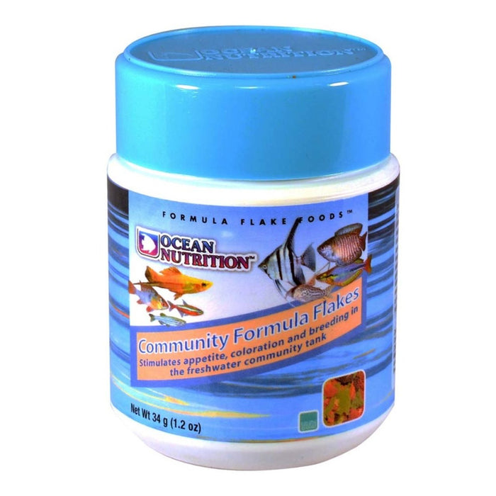 Ocean Nutrition Community Formula Flakes Fish Food 1ea/1.2 oz