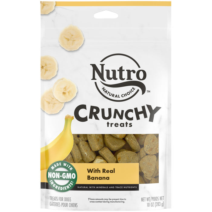 Nutro Products Crunchy Dog Treats Banana, 1ea/10 oz