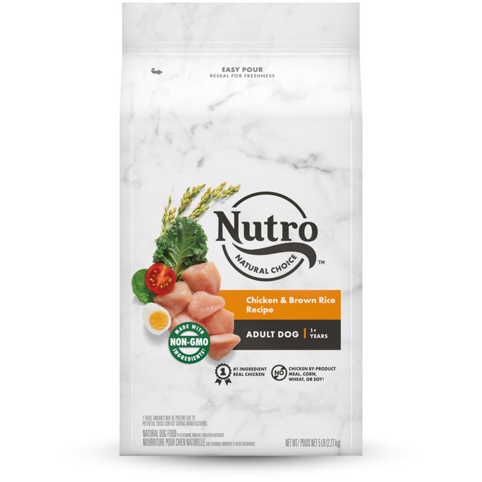 Nutro Products Natural Choice Adult Dry Dog Food Chicken & Brown Rice, 1ea/5 lb