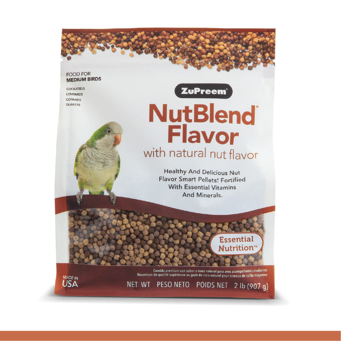 ZuPreem NutBlend Bird Food Medium Birds, 1ea/2 lb